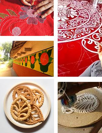 Bengali Art Inspirations - Traditional patterns and cultural elements